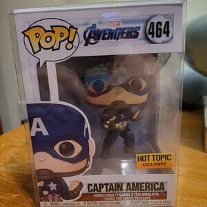 Marvel Avengers Captain America Hot Topic Exclusive Funko Pop